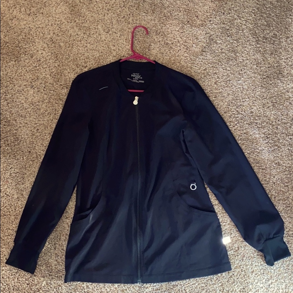 Black Scrub Jacket